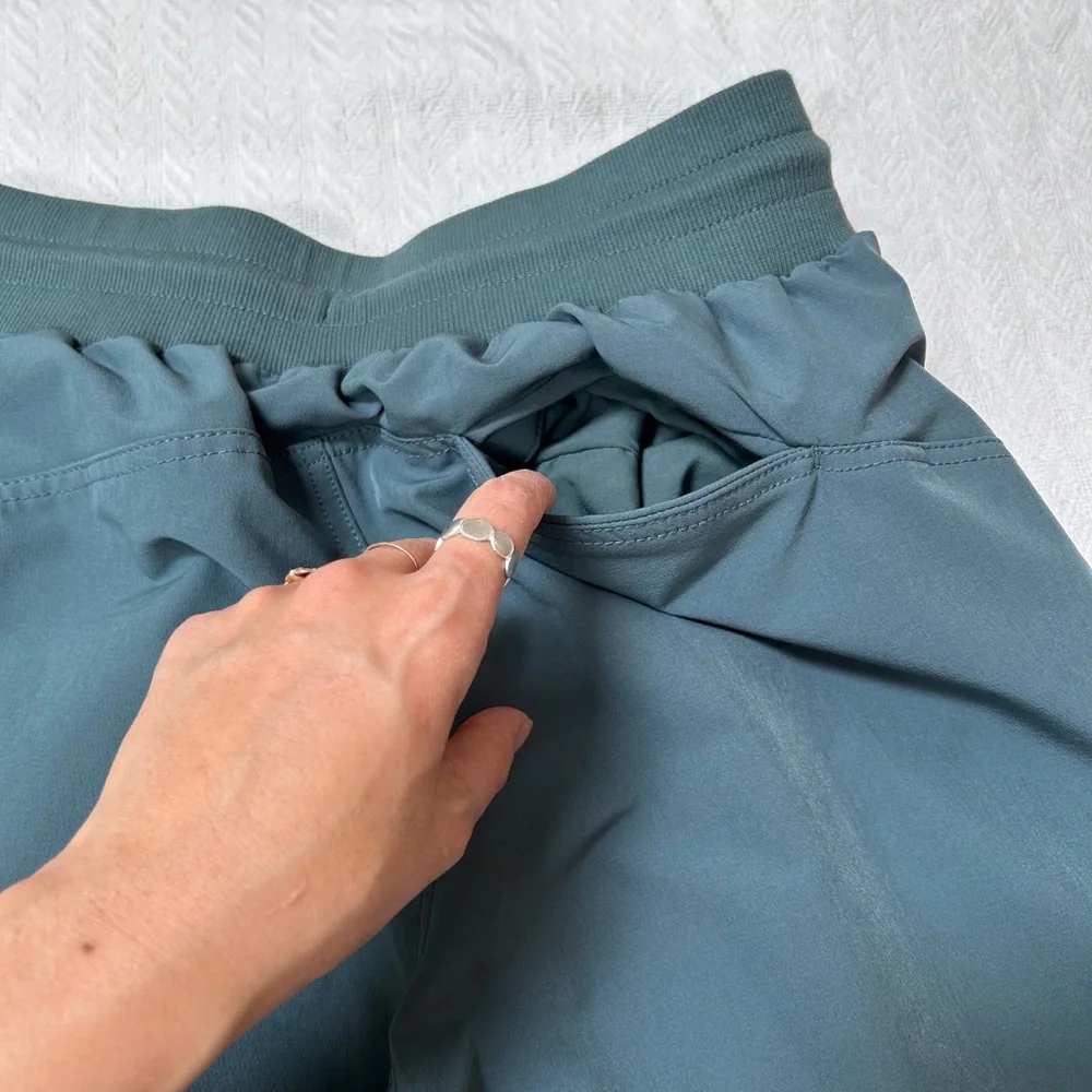 OLD NAVY stretchtech joggers olive green muted green XSP - highwaist, xs petite